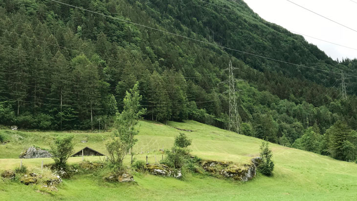 Hier bei Innertkirchen ist das Nordportal geplant.