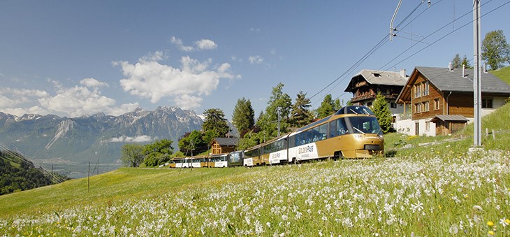 Die Vervollständigung des Schmalspur-Bahnnetzes in den Alpen schafft vor Ort wirtschaftlichen Mehrwert.